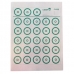 Alvo Papelao Carabina 25m - 3 Centros - Oficial Cbte - 55x55cm - Alvos Ng