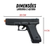 PISTOLA AIRSOFT K17 MOLA PLAST CAL 6MM KWC C/ ALVO